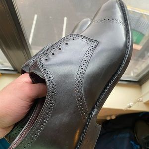 Allen Edmonds Black Derby